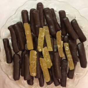 Ingwer in Schokolade getunkt (200 Gramm)