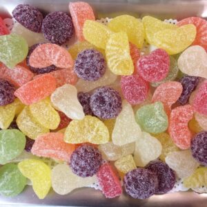 Geleefrüchte gezuckert (200 Gramm)