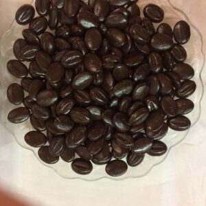 Moccabohnen in Bitterschokolade (200 Gramm)