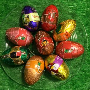 Ostereier mit Fruchtfüllung (20 Gramm)