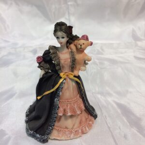 Biedermeier Stehfigur Schwarz (ca. 10 cm)