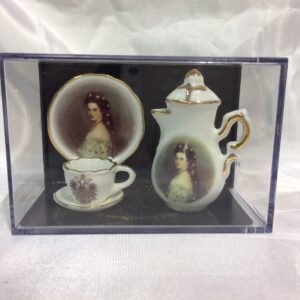 Mini-Porzellan mit Motiv Sissi