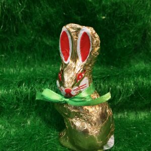 Schneehase mit Masche (30 Gramm)